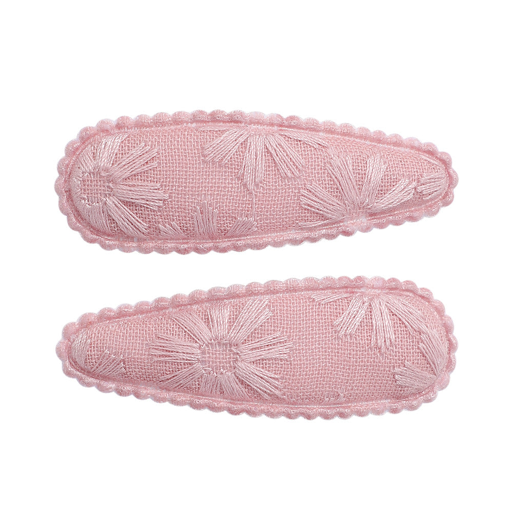 Wholesale Creative Sweet Floral BB Hair Clips